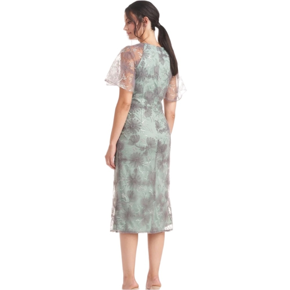 Js Collections Remy Flutter Sleeve Cocktail Dress… - image 5